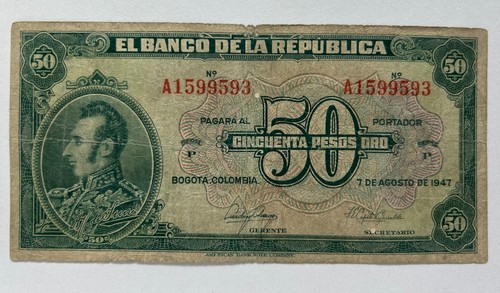 Banconota colombia pesos - banconota,