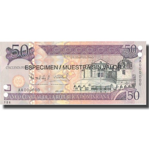 Billet dominican republic 50 - republic,,
