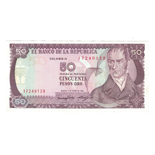 144283 banconote colombia - banconote,,