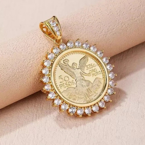 Ciondolo moneta messicana - , 50