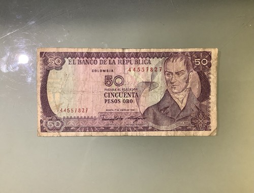 Colombia pesos oro 1966 - colombia,