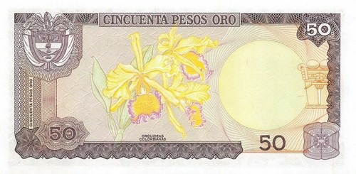 Colombia pesos oro 1 - pesos, 1.1.1980