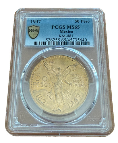 Messico 1947 oro pesos pcgs - 50,