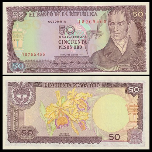 Colombia 50 pesos - colombia,