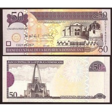 DOMINICAN REPUBLIC 50 Pesos