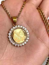 Ciondolo placcato oro giallo