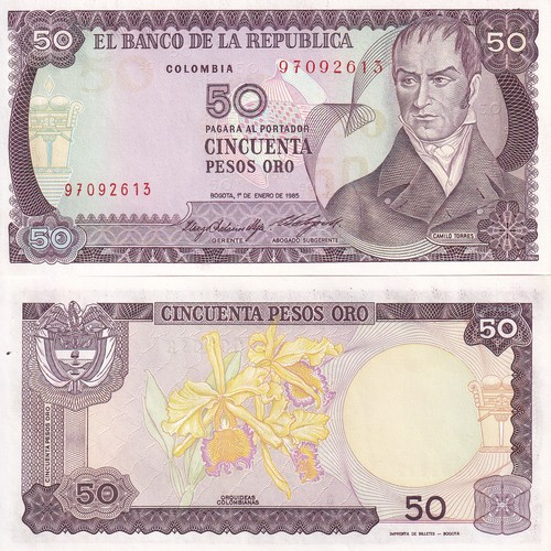 Colombia pesos oro - 50,