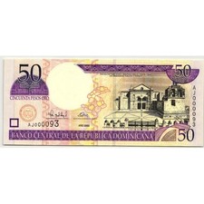 DOMINICAN REPUBLIC 50 Pesos