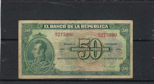 Pesos oro banco - pesos, de