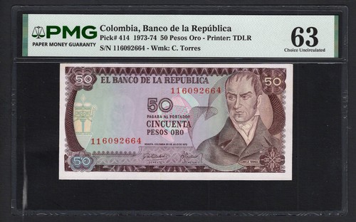 Colombia pesos oro - colombia,
