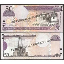 DOMINICAN REPUBLIC 50 Pesos