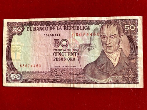 6455 billet colombie - -,