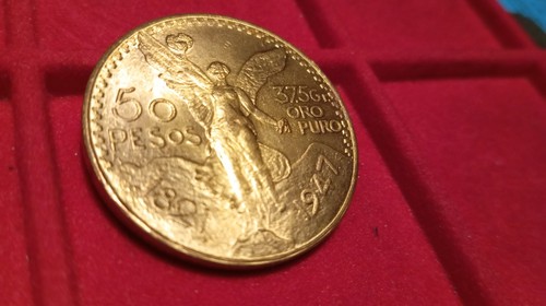 Pesos 1947 mexico gr - 23,