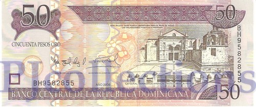 Dominican republic pesos - republic, 50