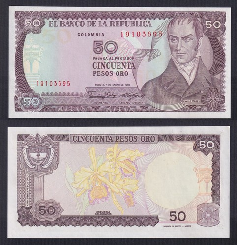 Banconota colombia pesos - banconota,