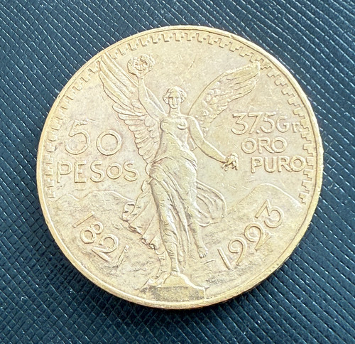 Messico 1923 oro pesos - 1923, au