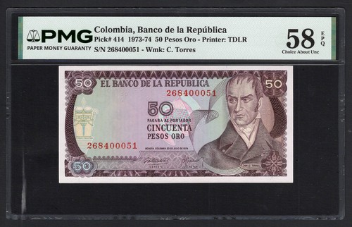 Colombia pesos oro - colombia,
