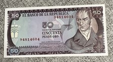 Banconota COLOMBIA "50 Pesos