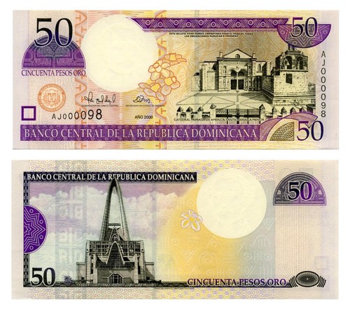 Domenican republic pesos - domenican, 50